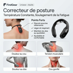 Correcteur de posture intelligent GEAR PRO A7 en situation