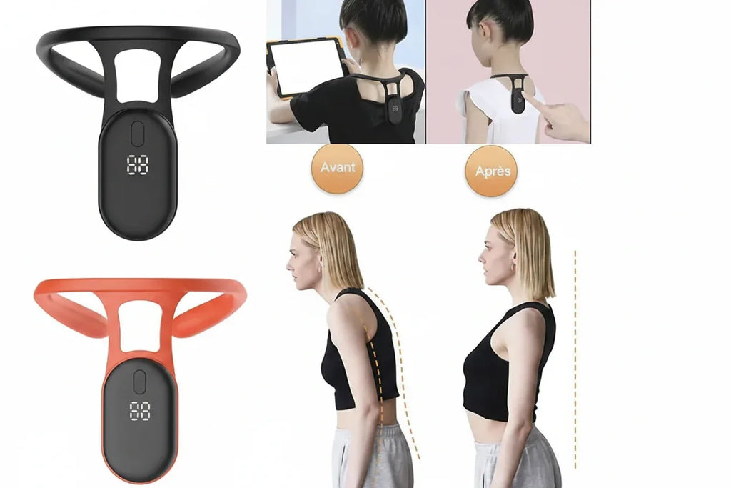 Correcteur De Posture Intelligent GEAR PRO A7 – Redresse Dos & Épaules