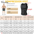 Gilet minceur homme Vensslim™ – effet sauna brûle-graisses port quotidien