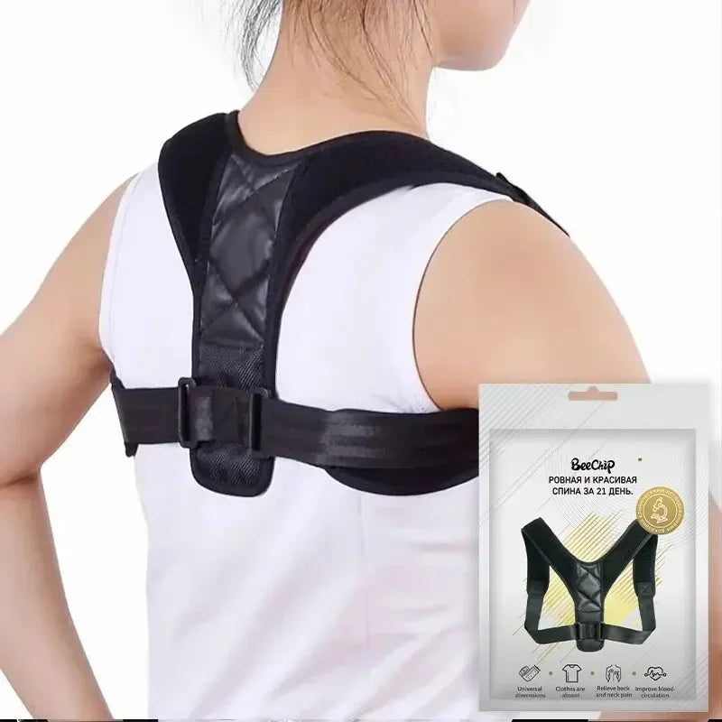 Détail du tissu mesh respirant du correcteur de posture FindGear