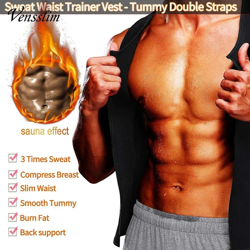 Body shaper homme Vensslim™ – silhouette affinée soutien lombaire renforcé
